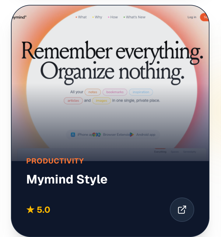 Mymind Style
